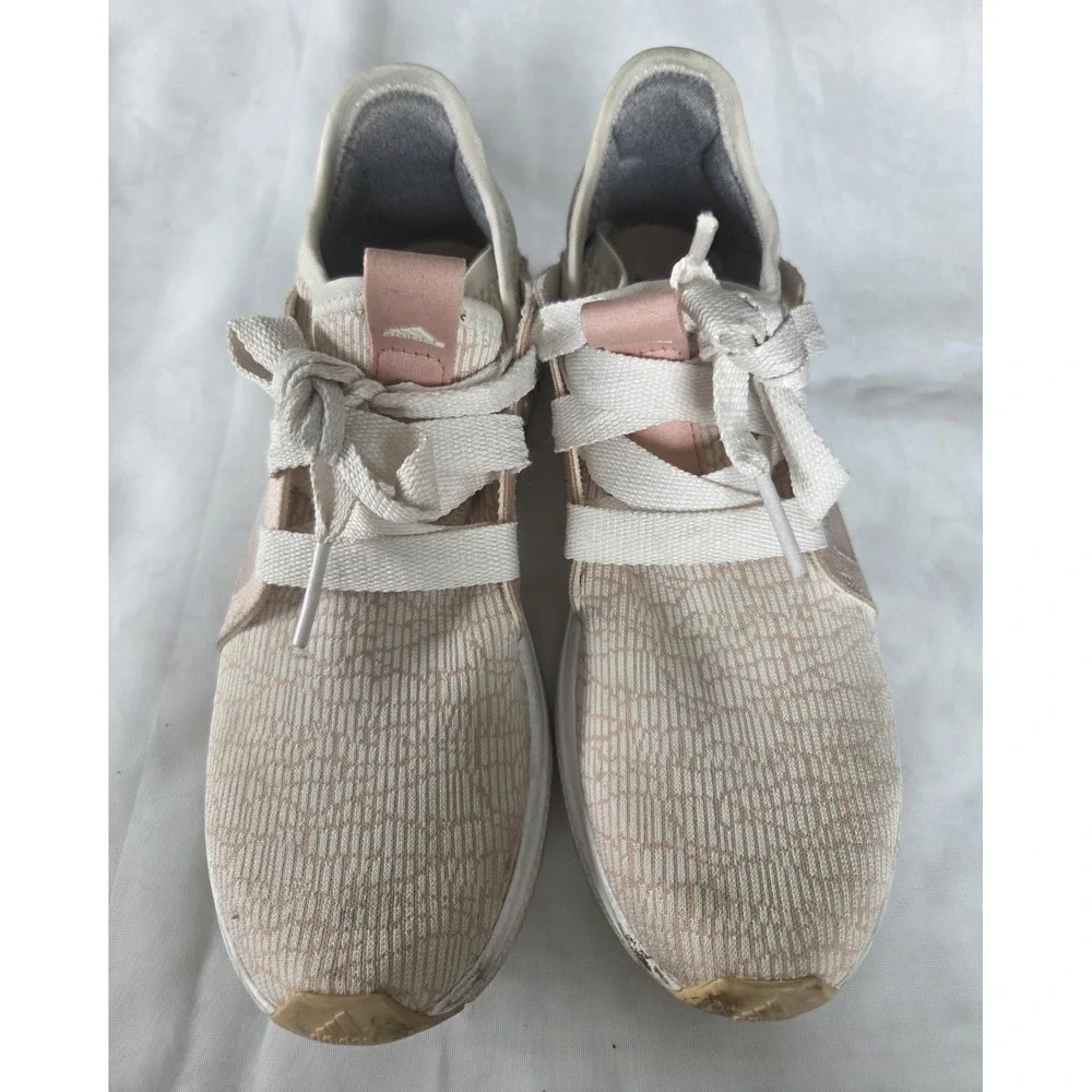 Adidas Edge Lux Womens Running Shoes Pink Cream CQ1239 Bounce‎ Sneakers Size 7
